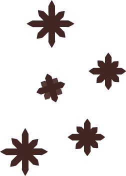 Sie sehen fünf Schneeflocken auf der Webseite des Restaurants L'Arte della Pasta.