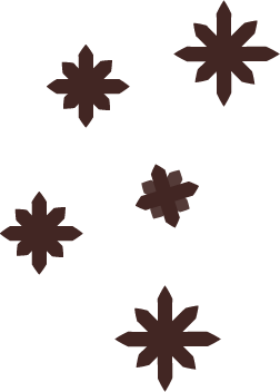 Sie sehen fünf Schneeflocken auf der Webseite des Restaurants L'Arte della Pasta.